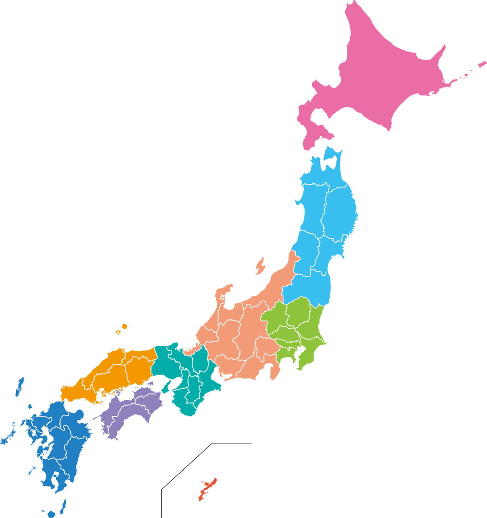 日本地図