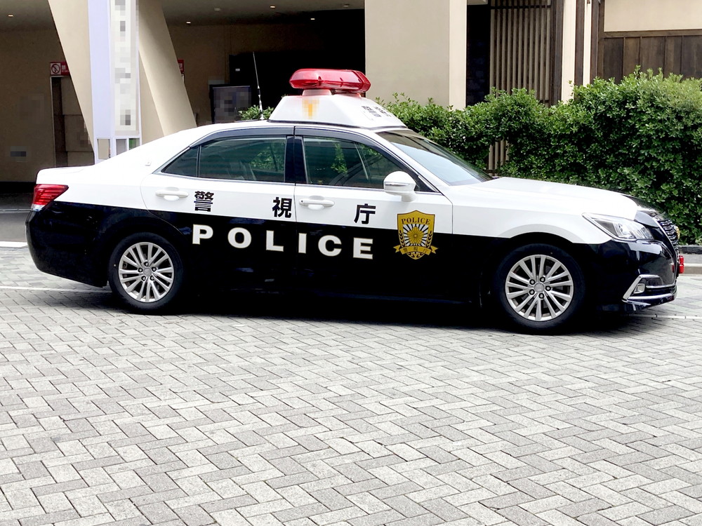 警視庁のパトカー